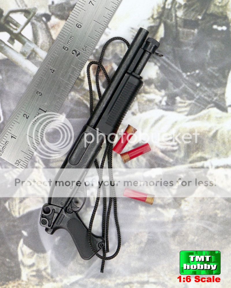 1:6 scale art figures bhd delta force - m870 shotgun w/ shell x